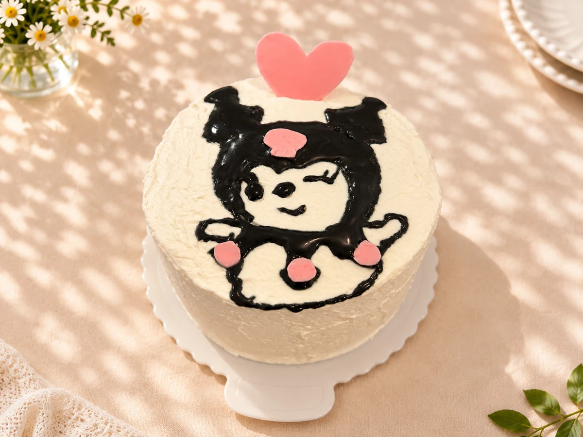 Character cream chiffon cake B